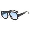 GOBIGER Retro Aviator Sunglasses for Women Men Square Trendy Vintage