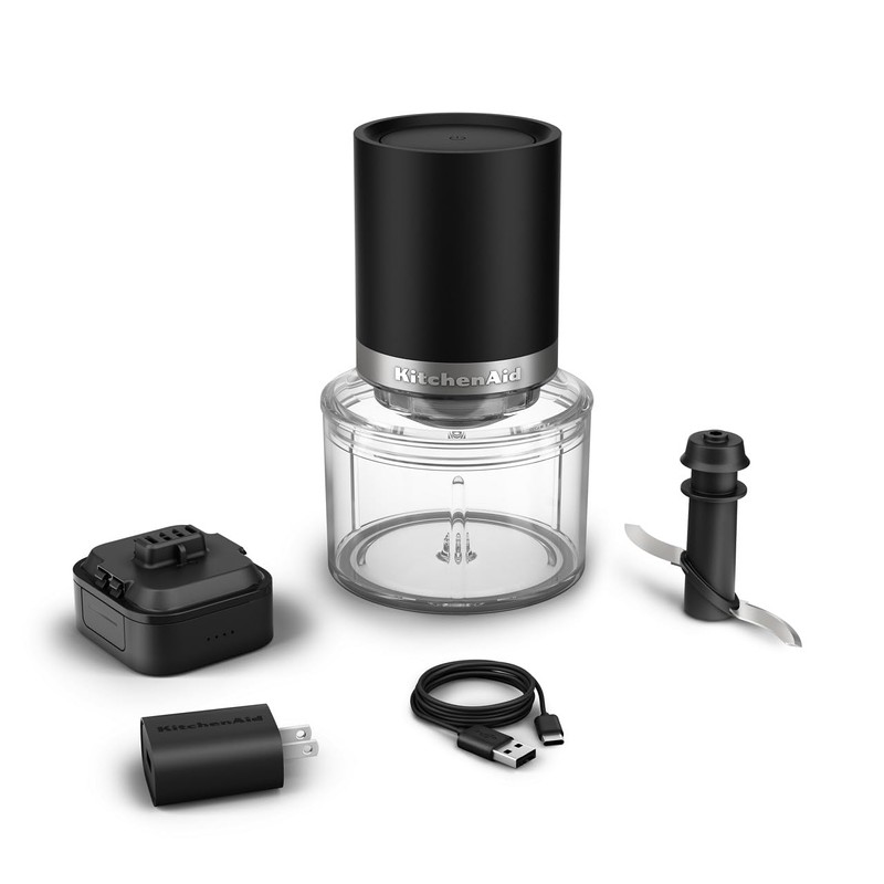 KitchenAid Go Cordless Top Down Chopper - battery included, KTCR351