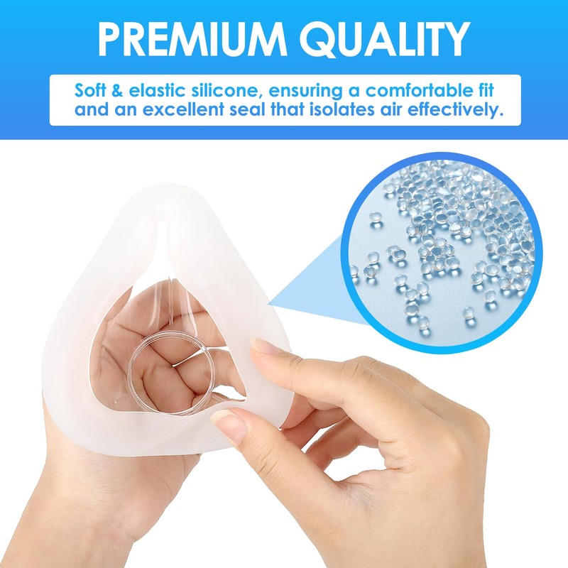 MAXMEDI 2-Pack Replacement Cushion for AirFit F20 Mask(Large), Optimal Comfort,