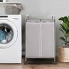STORAGE MANIAC Laundry Sorter 2 Section, 90 L Gal Laundry