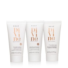 Divine Kit Travel Size for Absolutely Smooth 2.02 fl. oz - Frizz Control, Deep Conditioning
