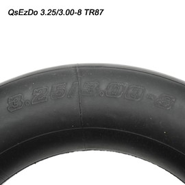 QsEzDo 3.25/3.00-8 Inner Tube, work for Wheelbarrow Barrow Sack Truck Trolley Spare Wheel,and more (3.25/3.00-8 TR87)