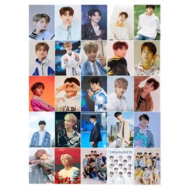 Treasure Stickers - 25 PCS Vinyl Decal Kpop Photocard Set