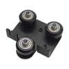 Assembled Big V Slot Gantry Plate, POM Wheels Set with