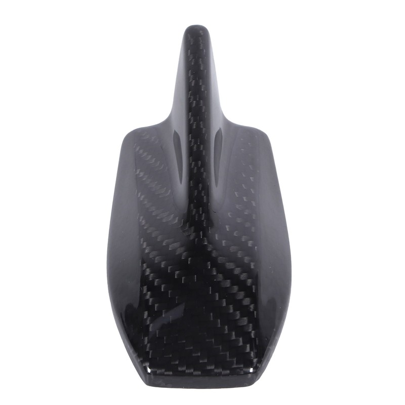 Carbon Fiber Roof Antenna Cover Auto Replacement Accessory Fit for