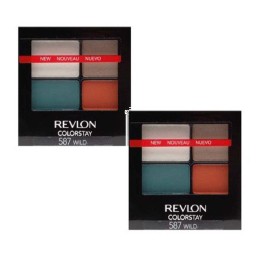 Revlon Pack of 2 Revlon ColorStay 16 Hour Eye Shadow, Wild 587