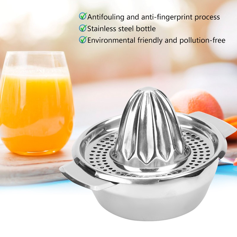 Stainless Steel Mini Portable Manual Press Juicer Lemon Juice Orange