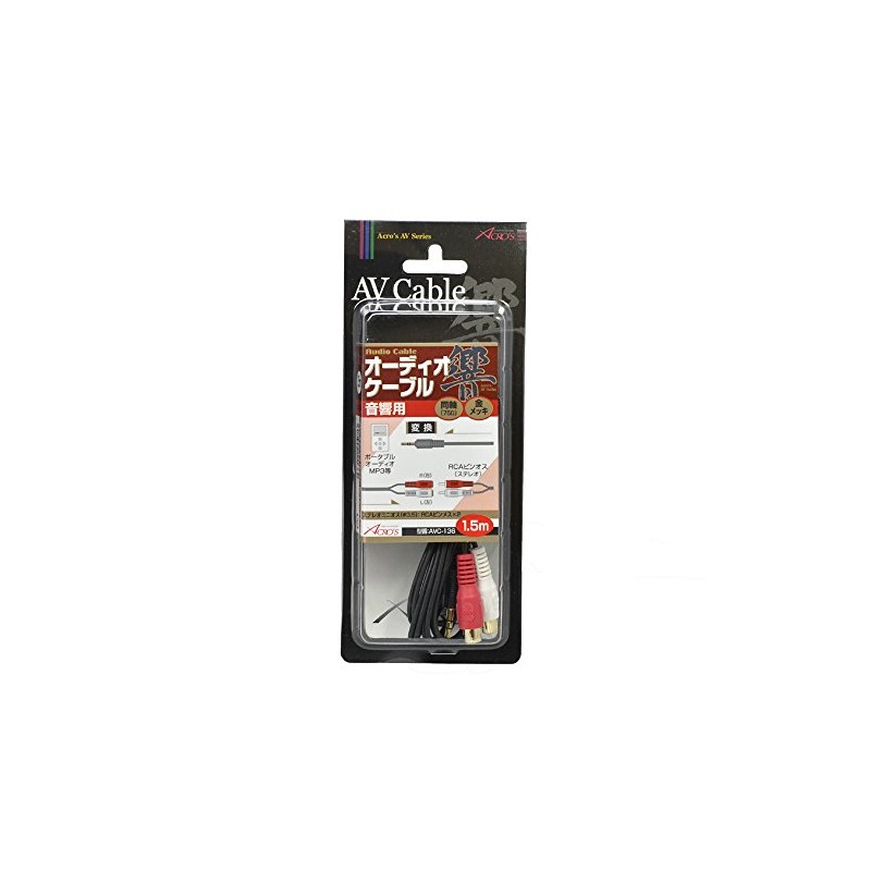 Across AVC136 RCA Cable, AUDIO Converter Cable, 3.5m Stereo Mini