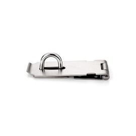 Helonge Door Hasp Latch, 5 inch Hasp Lock Stainless Steel Padlock Clasp with Screw for Door, Gate,Cabinets etc