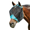 WeatherBeeta ComFiTec Deluxe Fine Mesh Mask, Black/Turquoise, Cob