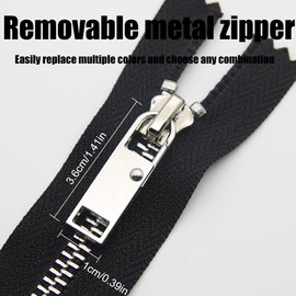 WeddHuis Pack of 10 Zip Zipper, Zip Zipper, for Zipper, Suitcase, Boots, Jacket Backpacks