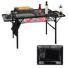 MSDADA Folding Grill Table, Portable Grill Table, Outdoor Grill Table,