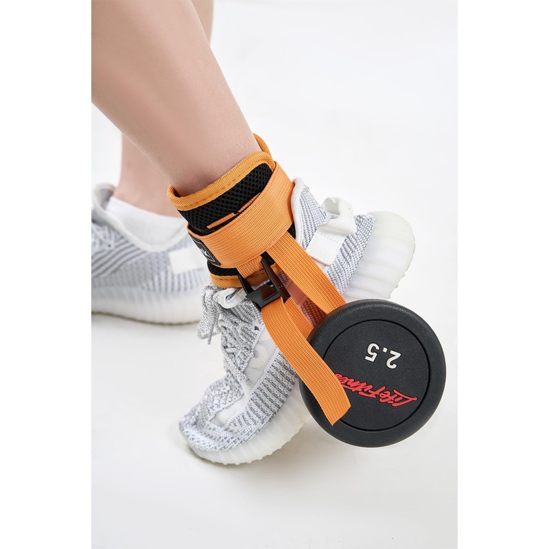 Serichamk Adjustable Feet Dumbbell Attachment,Feet Weight Lifting-Foot Weights for Exercise,