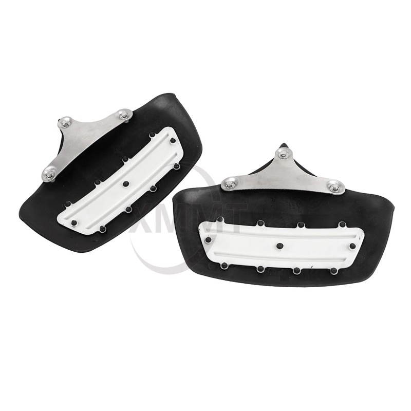 Unbranded US STOCK Rear Fender Accents Mud Flaps For Harley