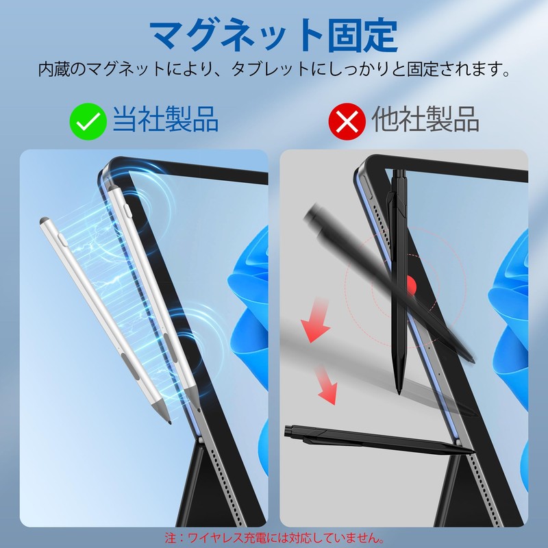 Stylus Pen for Surface Pro/11/9/8/7/6/5/4/3,Surface Pen for Surface Laptop/Studio/Book 4/3/2,Surface
