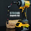 Facoow Magnetic Nut Driver Set for Impact Drill, 15 Pcs