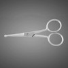 Nail Scissors Cuticle Scissors Rounded Tip Extra Strong Multi-Purpose Stainless