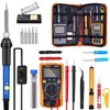 Kit de soldador de 21 piezas, soldador de estaño de