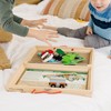 Melissa & Doug Take-Along Railroad Tabletop Playset with Wooden Train