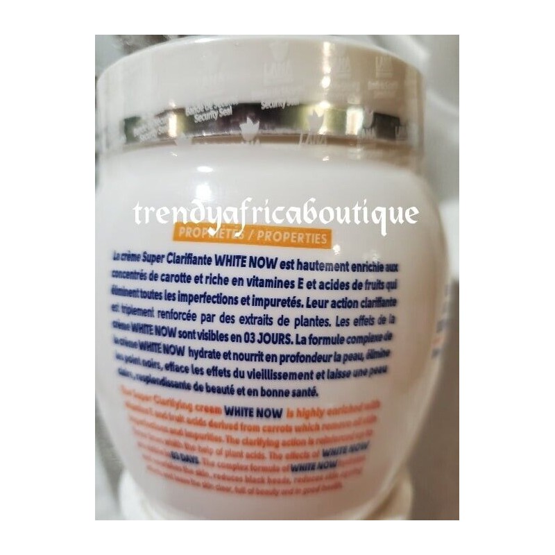 LANA X2 LANA White NOW CLARIFYING Cup Body Cream. Super