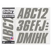 Stiffie Shift Carbon 3" ID Kit Alpha-Numeric Registration Identification Numbers
