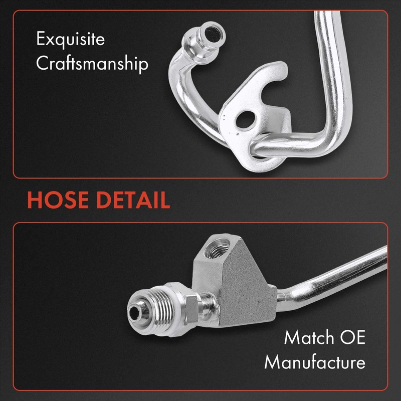 A-Premium Power Steering Pressure Hose Line Assembly Compatible with Ford