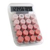 Cute Calculator with Transparent Gradient Appearance Easy to Read Screen