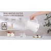 LONGSEED Ceramic Electric Kettle, 1.5L/1200W Boil Water Quickly and Easily