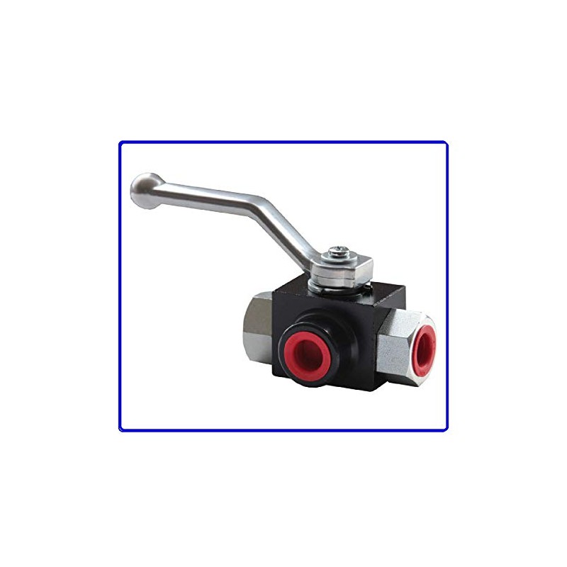Uzman-Versand 3 Way 1/2 Inch Ball Valve L Type Bore