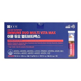 Chong Kun Dang Immune Duo Multivitamin Max (Liquid 20ml + Tablets 900mg + Capsules 250mg) x 7ea 1ea_ESC / 종근당 이뮨 듀오 멀티비타맥스 (액상 20ml + 정제 900mg + 캡슐 250mg) x 7개입 1개ESC