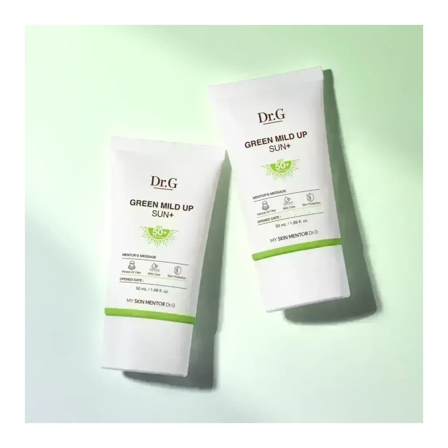 Dr.G Green Mild Up Sun Plus 50ml x 2 + Barrier D 2-row sachet