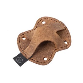 DEGNER DH-3 Genuine Leather Sunglasses Holder for Vertical or Horizontal Vintage Brown