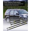 4 Pcs Weatherstrip Window Molding Trim Seal Belt 72410-SCA-E01 Fit