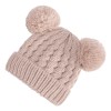 Gorro De Invierno Para Bebé Con Pompón, Gorro De Punto