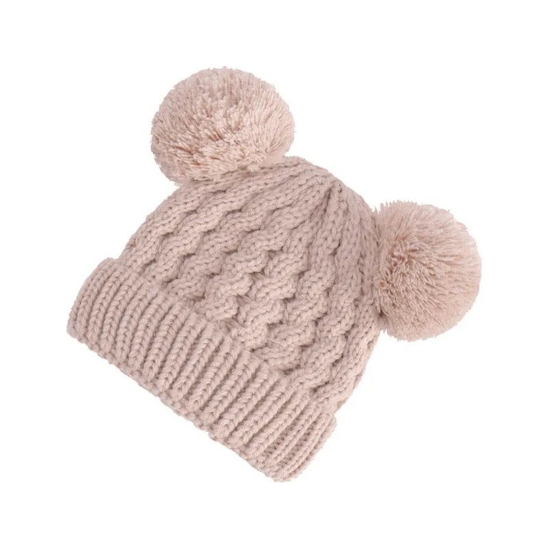 Gorro De Invierno Para Bebé Con Pompón, Gorro De Punto