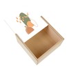 Fabulous Kiste aus Holz – Line Art Töpferei, minimalistisch, Illustration