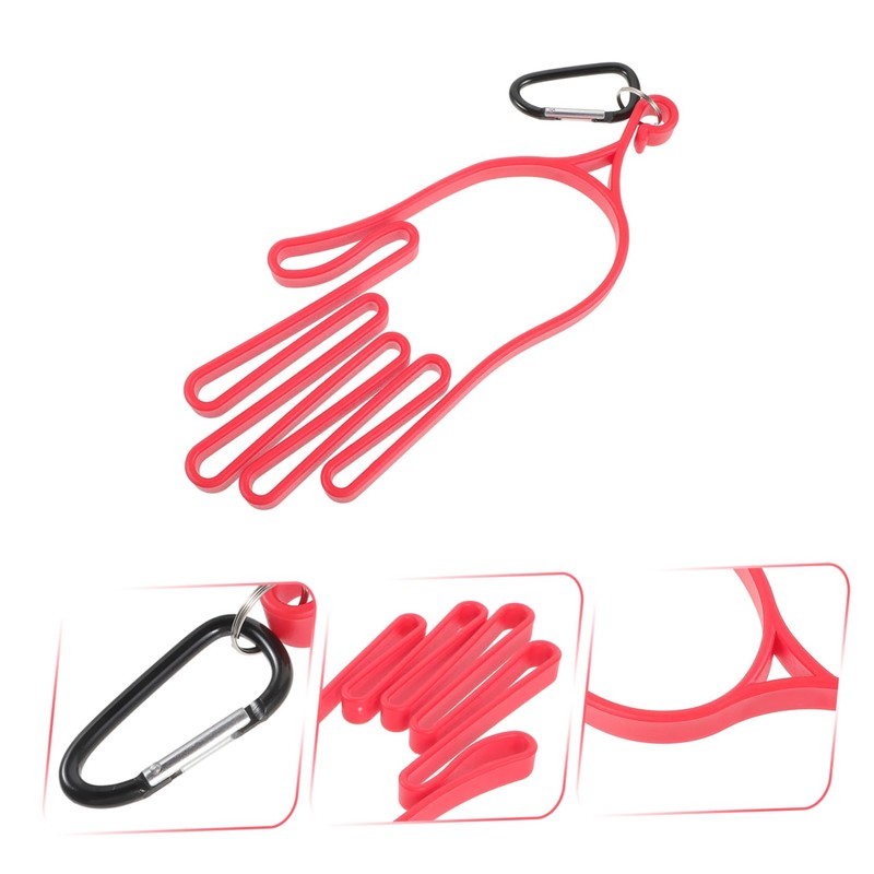 Totority 2pcs Golf Glove Holders Universal Waterproof Plastic Glove Support
