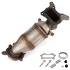 FOMIUZY High Flow Front Catalytic Converter Kit Direct-Fit Honda Accord