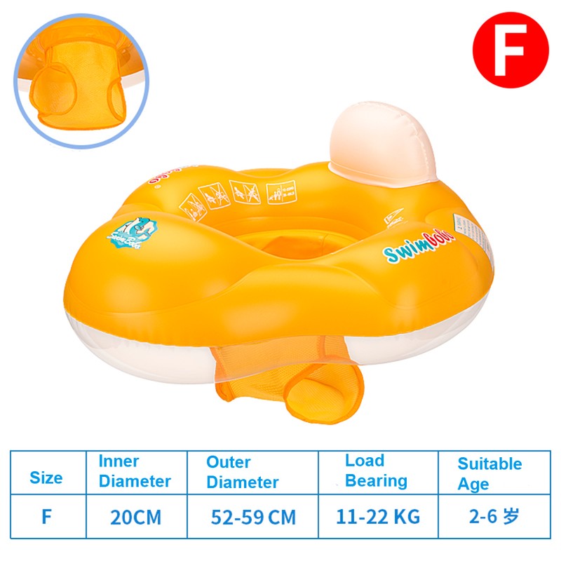 Swimbobo Cute Baby Pool Float Inflatable Baby Swim Float Baby