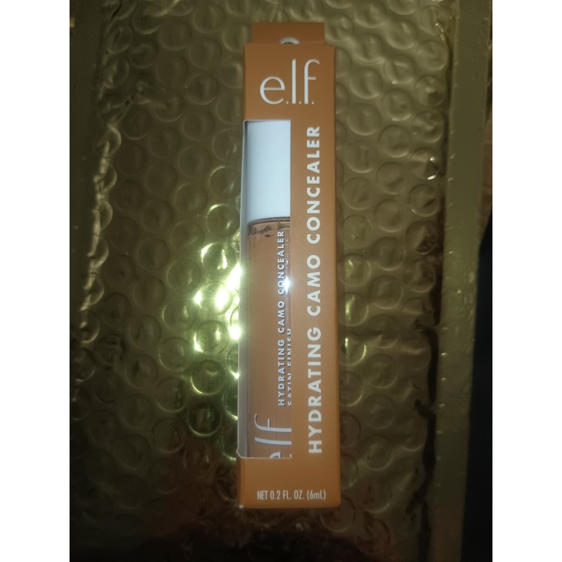 ELF E.L.F Hydrating Camo Concealer Full Coverage Satin Deep Carmel