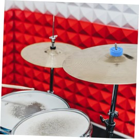 Kisangel Drum Kit Eva Cotton Pad Accessories for Cymbal Stand Tube Non Slip Durable Drum Set Fitting for