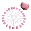 Disposable Unflavored Oral Mouth Cleaning Care Sponge Swabs， 50 Count