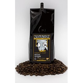 Silver Bridge Coffee Company Flavored Coffee Snow Angel | 12oz Flavored Ground Coffee | Coconut, Vanilla, Caramel and Hazelnut Flavoring | Specialty Flavored Coffee