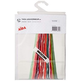 Thea Gouverneur 849A Cross Stitch Kit, Multi-Colour, 28 x 28 cm