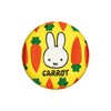 MINODA Miffy CARROT D02B1509 Embroidered Can Badge, Yellow