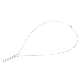 Hosier Anxiety Relief Necklace, Stainless Steel Skin Friendly Breathing Necklace Unisex for Men for Relaxation, Quit Stop Smoking Necklace Breathing Whistles Necklace