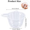 Pinenuts Disposable Urine Cups, 60 Pcs Plastic Urine Collection Cups,