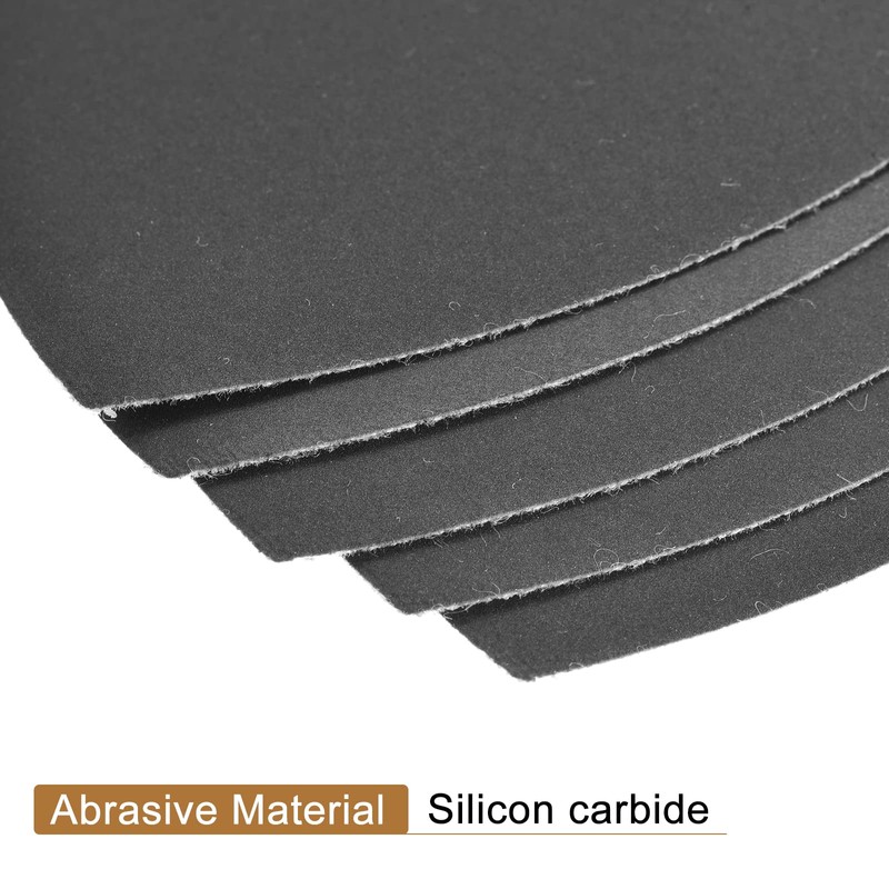 sourcing map Triangle Detail Sander Sandpaper Set 800/1500/3000 Grit 3-1/2