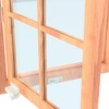 ZEROplus Telescopic Friction Stay for Windows, All Metal Restrictor, White,