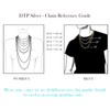 DTPsilver® 925 Sterling Silver Delicate and Robust Necklace / Ball